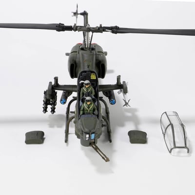 FOV 1/48 國軍版 AH-1W 眼鏡蛇直升機 機號 507 地獄火+火箭+響尾蛇16