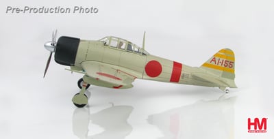 1/48 HM A6M2b 零式戰鬥機21型 珍珠港事變赤城號航母 板谷茂座機2
