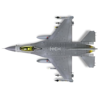 FOV 1/72 中華民國空軍ROCAF F-16A/B Block 20 馬拉道 紅太陽/黑太陽版5