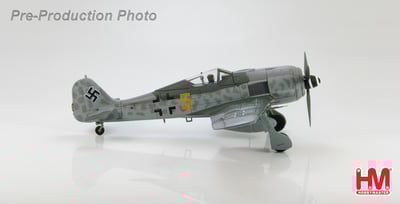 1/48 HM FW190A-6"Yellow 5" 第54戰鬥機聯隊 王牌飛行員奧托·基特爾中尉座機3