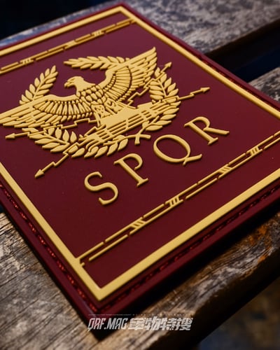SPQR 元老院與羅馬人民 PVC臂章3