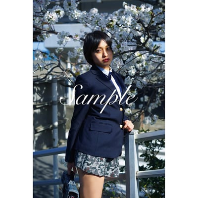 KAZARI PROJECT: Goodbye my 櫻花 × 武裝女子高校生 簽名版寫真集 C987