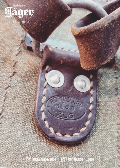 1968 瑞士軍用胡椒鹽背包12