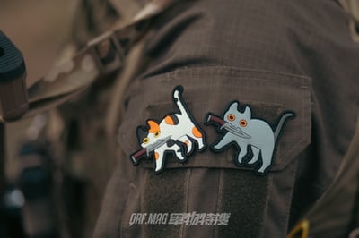 特戰小貓咪PVC士氣章5