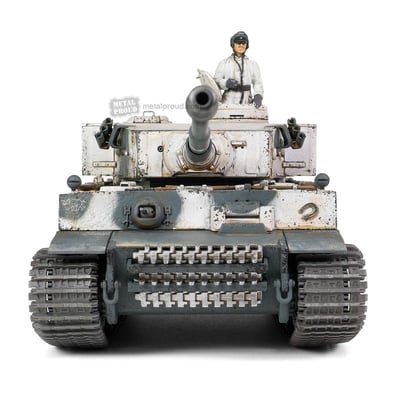 FOV 1/32 二戰德國虎式戰車/初期量產型/雪地迷彩塗裝 Sd.Kfz.181 PzKpfw VI Tiger Ausf7