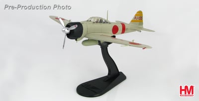1/48 HM A6M2b 零式戰鬥機21型 珍珠港事變赤城號航母 板谷茂座機9