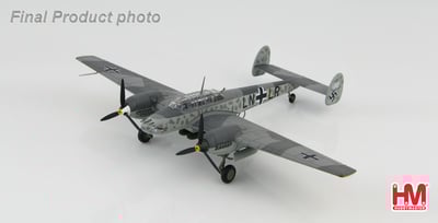 1/72 HM BF110E-1 王牌飛行員 菲力克斯-馬力亞．布蘭迪斯座機/芬蘭 1942年2