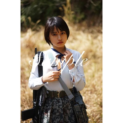 KAZARI PROJECT: Goodbye my 櫻花 × 武裝女子高校生 簽名版寫真集 C988