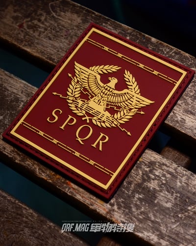 SPQR 元老院與羅馬人民 PVC臂章2