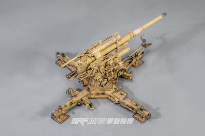 FOV 1/32 二戰德國FlaK 36 88mm防空砲 88砲 熱帶舊化版11