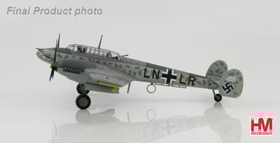 1/72 HM BF110E-1 王牌飛行員 菲力克斯-馬力亞．布蘭迪斯座機/芬蘭 1942年4