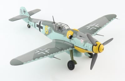 1/48 HM BF109G-6  "Yellow 6" 王牌飛行員 阿爾弗雷德·蘇勞 Alfred Surau 座機6