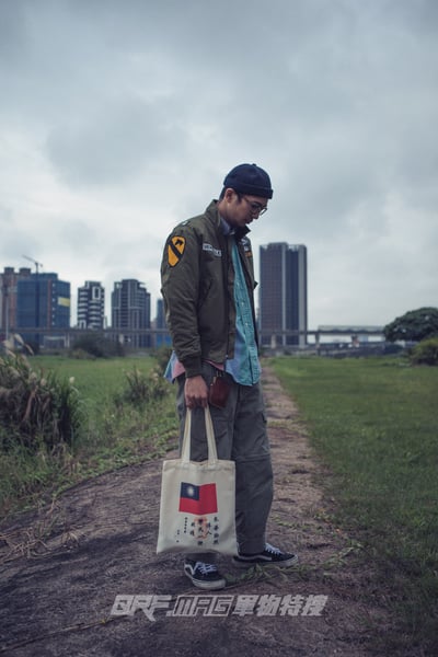 軍事文創帆布袋 來華助戰洋人 飛虎隊血幅款2