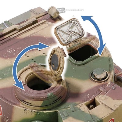 FOV 1/32 二戰德國虎式戰車 初期型 / 1943年7月庫斯克第505重戰車營11