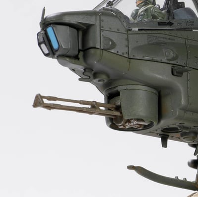 FOV 1/48 國軍版 AH-1W 眼鏡蛇直升機 機號 507 地獄火+火箭+響尾蛇20