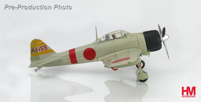 1/48 HM A6M2b 零式戰鬥機21型 珍珠港事變赤城號航母 板谷茂座機1