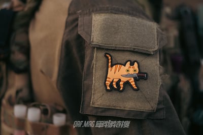 特戰小貓咪PVC士氣章2