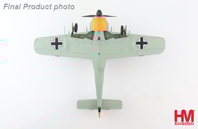 1/72 HM 二戰德國 FW190-A4 第二戰鬥機聯隊 1943年 法國布雷斯特-吉帕瓦戰區 Ron Eisele上士座機5