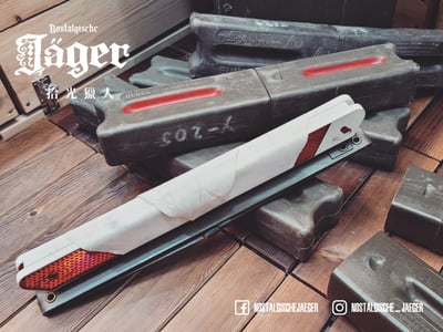 德軍軍用反光三角警示牌6