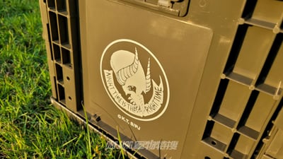 【軍宅戶外風】摺疊收納箱 50L【軍火女王海豹第九小隊 | 軍綠】特價免運中5