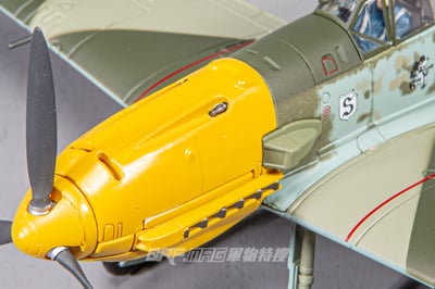 1/48 HM BF109E-4 王牌飛行員 阿道夫·加蘭德 Adolf Galland 座機11