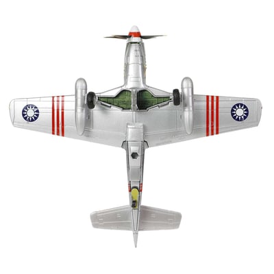 FOV 1/72 二戰國軍 P-51D野馬式戰鬥機/中華民國空軍第四大隊第21中隊 徐華江大隊長座機/天馬號6