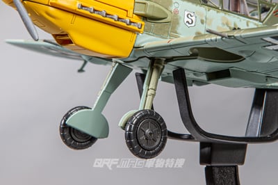 1/48 HM BF109E-4 王牌飛行員 阿道夫·加蘭德 Adolf Galland 座機15