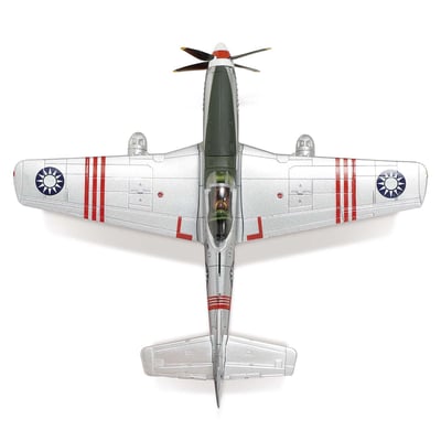 FOV 1/72 二戰國軍 P-51D野馬式戰鬥機/中華民國空軍第四大隊第21中隊 徐華江大隊長座機/天馬號7