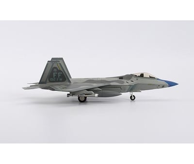 1/72 HM USAF Lockheed Martin F-22 Raptor 藍色機鼻紀念塗裝(輕微盒損已折價)4