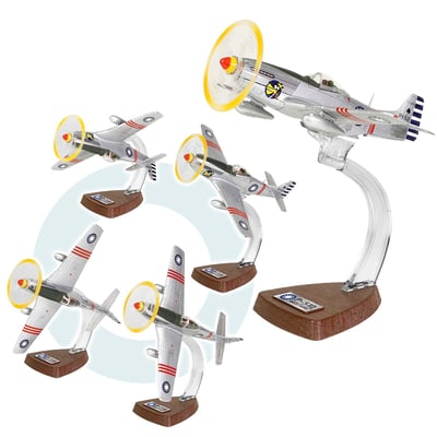 FOV 1/72 二戰國軍 P-51D野馬式戰鬥機/中華民國空軍第四大隊第21中隊 鄭永達中隊長座機15