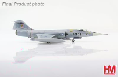 1/72 HM ROCAF 中華民國空軍塗裝式樣 F-104G Starfighter 星式戰鬥機 1990年清泉崗基地3