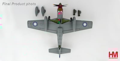 1/48 HM P51C野馬戰鬥機 中國空軍第三大隊32中隊 飛虎隊7