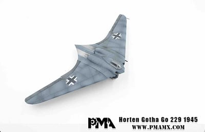 1/72 PMA - Horten Ho 229噴射戰鬥機完成品模型1