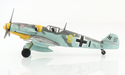 1/48 HM BF109G-6  "Yellow 6" 王牌飛行員 阿爾弗雷德·蘇勞 Alfred Surau 座機2