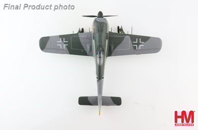 1/72 HM 二戰德國 FW190-A4 第二戰鬥機聯隊 1943年 法國布雷斯特-吉帕瓦戰區 Ron Eisele上士座機6