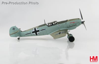1/48 HM BF109E-3 第26戰鬥機聯隊 沃爾特·霍滕座機 1940年 法國3