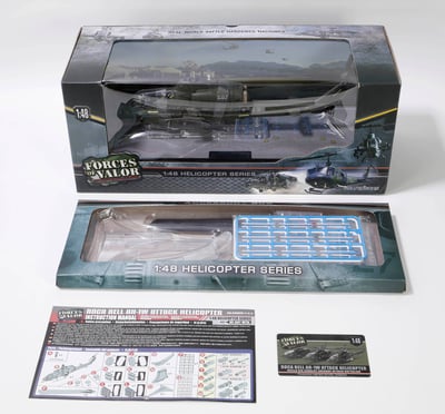 FOV 1/48 國軍版 AH-1W 眼鏡蛇直升機 機號 507 地獄火+火箭+響尾蛇18