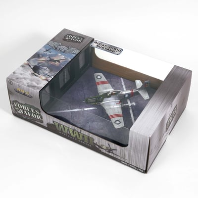 FOV 1/72 二戰國軍 P-51D野馬式戰鬥機/中華民國空軍第四大隊第21中隊 徐華江大隊長座機/天馬號14