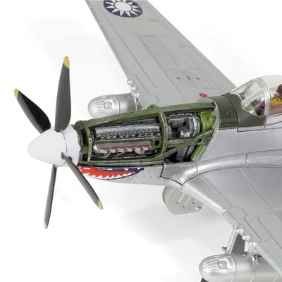 FOV 1/72 二戰國軍 P-51D野馬式戰鬥機/中華民國空軍第五大隊第17中隊 鄭松亭大隊長座機12