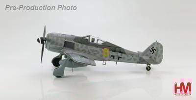 1/48 HM FW190A-6"Yellow 5" 第54戰鬥機聯隊 王牌飛行員奧托·基特爾中尉座機4