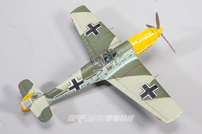 1/48 HM BF109E-4 王牌飛行員 阿道夫·加蘭德 Adolf Galland 座機4