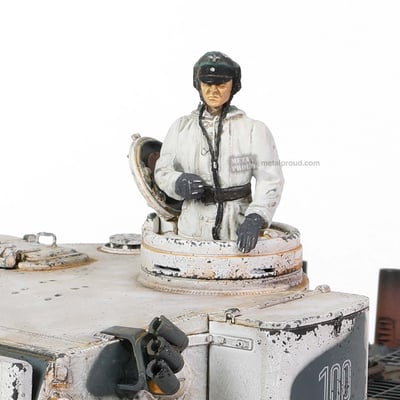 FOV 1/32 二戰德國虎式戰車/初期量產型/雪地迷彩塗裝 Sd.Kfz.181 PzKpfw VI Tiger Ausf9