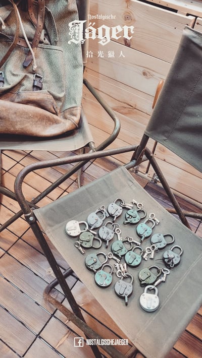 西德時期德軍軍用鎖頭2