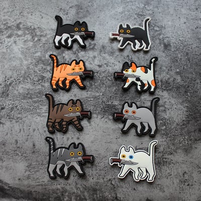 特戰小貓咪PVC士氣章6