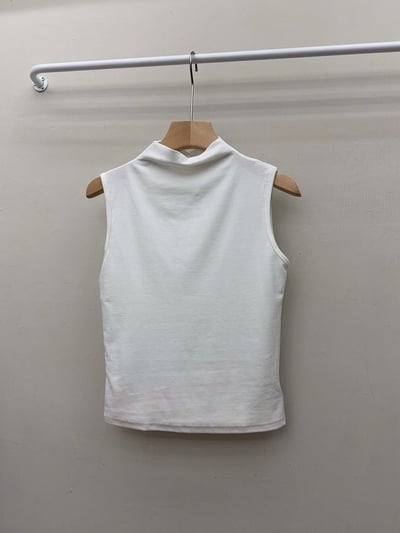 半高領無袖背心打底衫9