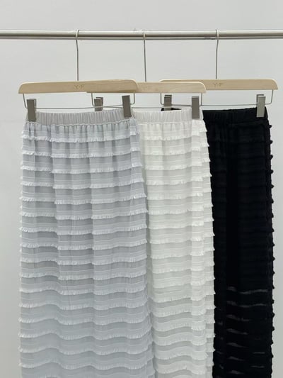 浪漫流蘇垂墜感長裙7
