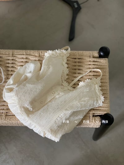 小花朵點點吊帶8