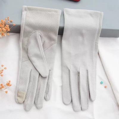 【買一送一】透氣觸控純棉防曬手套5