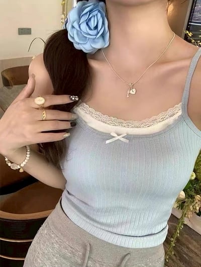 蕾絲蝴蝶結Bra Top吊帶背心9