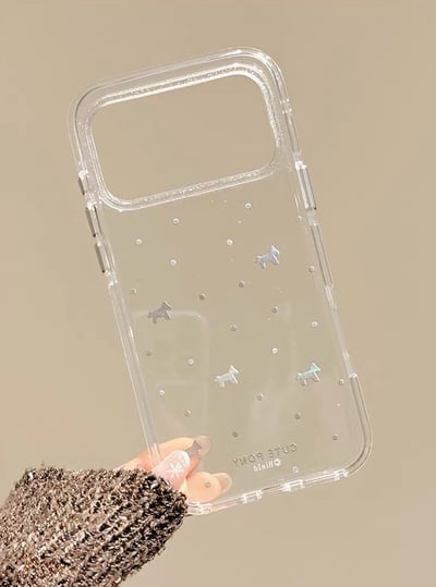 細閃波點小馬雙層防摔手機殼｜iPhone 14-17系列6